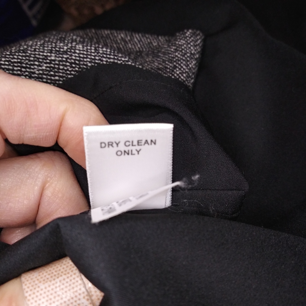 Banana Republic Black & White Tweed Mock Turtleneck Sheath Dress - Picture 9 of 10